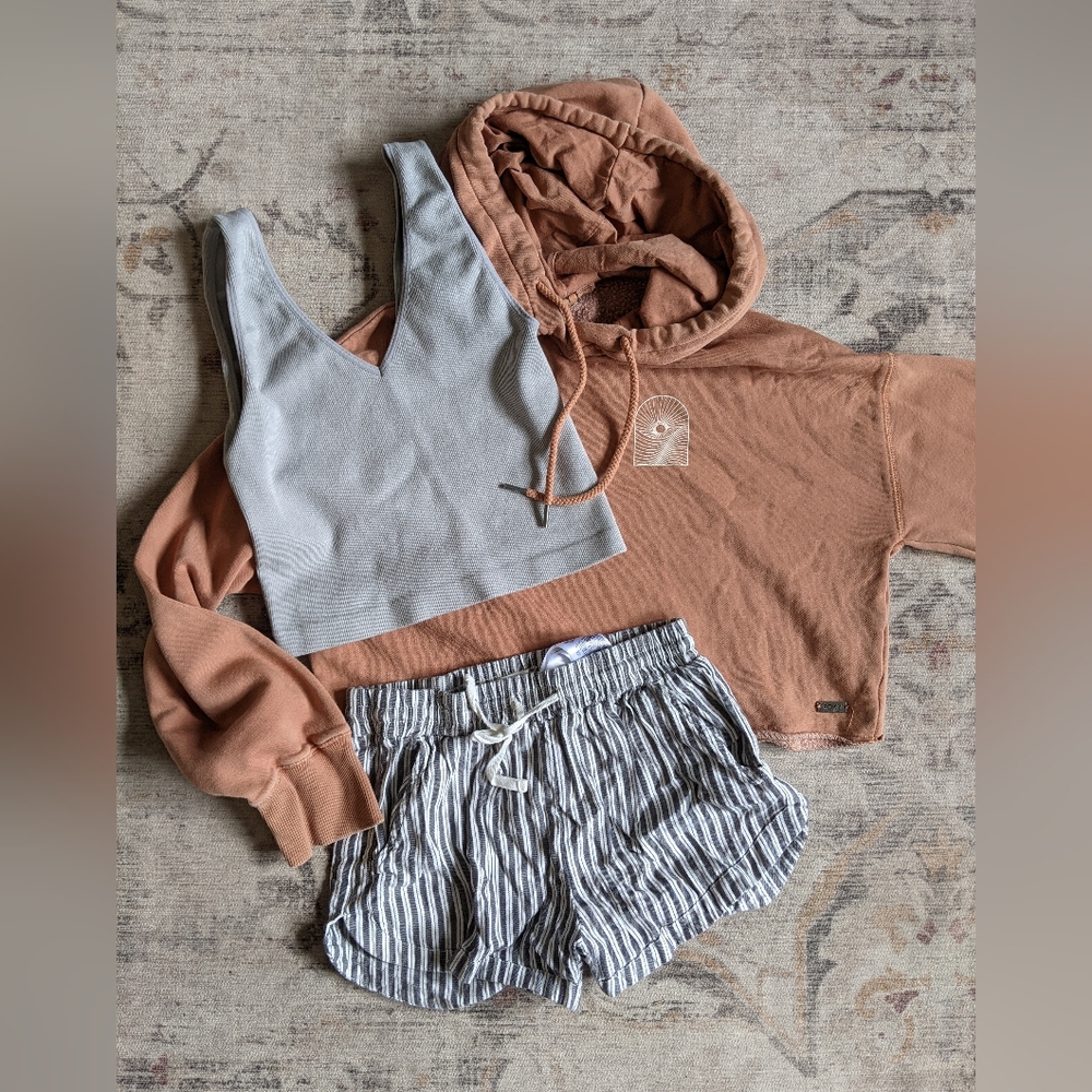 Roxy Clay Colored Sweatshirt - image 4